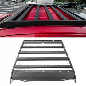 Bap12059 Hecasa 59ftft 45ftft Roof Rack Cargo Carrier Basket For Toyota Tacoma Double Cab 2005-2023