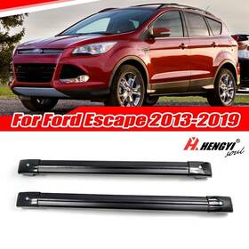 Hhengyisoul Hy010063 Fit Fitd Escape 2013-2019 14 Roof Rack Cross Bars Luggage Carrier Black Aluminum