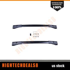 Htc10459657a Hightechdeals8 Cross Bar For 2013-2018 Toyota Rav4 Aluminum Roof Rack Set Luggage Carrier