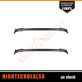Htc10460019a Hightechdeals8 Roof Rack Cross Bar For 15-20 Chevy Tahoe Suburban Gmc Yukon Xl Escalade Black