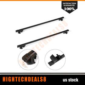 Htc10662246a Hightechdeals8 Fits Jeep Patriot 48 Inch Roof Rack Cross Bar Crossbar Lockable Black Adjustable