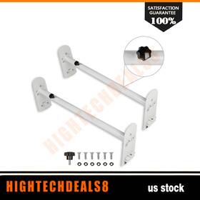Htc10989652a Hightechdeals8 Universal Van Roof Ladder Rack 700lb 2 Bar Adjustable Heavy Duty