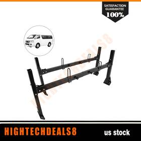 Htc10990167a Hightechdeals8 Ladder Roof Racks Steel Black Rack For Gmc Savana Fullsize Van 3 Bar 1996-2022 Htc10990167a Hightechdeals8 Ladder Roof Racks Steel Black Rack For Gmc Savana Fullsize Van 3 Bar 1996-2022
