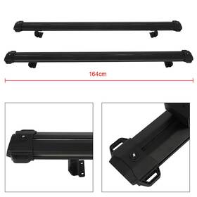 Htc11628515a Hightechdeals8 For 2015 16-2023 Ford F-150 F150 Truck Bed Rack Cross Bar Luggage Cargo Carrier