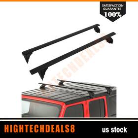 Htc11765464a Hightechdeals8 Roof Rack Cross Bar For 11-21 Jeep Wrangler Baggage Luggage Carrier