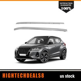 Htc11829655b Hightechdeals8 Roof Rack Side Rails For 2016 - 2023 Nissan Kicks Luggage Carrier Aluminum