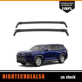 Htc13508394b Hightechdeals8 Roof Rack Cross Bar For 2024-2025 Grand Highlander Aluminum Luggage Carrier