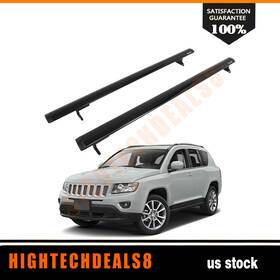 Htc17475290b Hightechdeals8 Roof Rack Cross Bar For 11-16 Jeep Compass Aluminum Luggage Carrier Crossbar