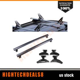 Htc83329008b Hightechdeals8 Roof Rack Cross Bar With Lock For 2011-2018 Jeep Grand Cherokee Kayak