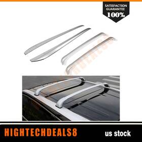 Htc83811782a Hightechdeals8 Roof Rack Cross Bars Side Rails Set For 2014-2019 Toyota Highlander