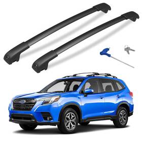 Cb0001 Hmmtyrack Lockable Roof Rack Cross Bars For Subaru Forester 2014-2025 Aluminum