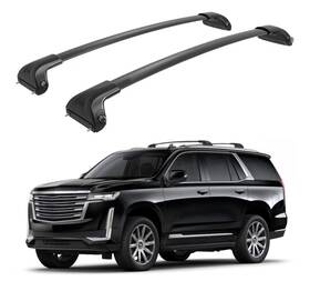 Hr0035 Hmmtyrack Store Roof Rack Crossbars For 2015-2020 Suburban Tahoe Yukon Escalade Locking 330lbs