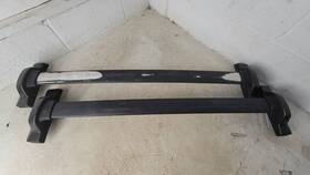 08l02-swa-1010-15 Honda 2007-2011 Crv Cr-v Oem Black Roof Luggage Rack Cross Bar Set