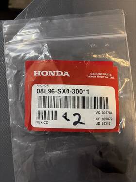 Honda 08l96-sx0-30011 Oem Roof Rack Anchor Set Accord Civic Odyssey Pilot