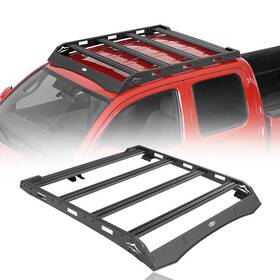 4035-s Hooke Road Steel Top Roof Rack Cargo Luggage Basket For Toyota Tacoma 2005-2023 Access Cab