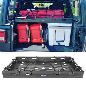 Hooke Road 782950223998 Steel Interior Cargo Rack Luggage Storage Carrier Fit Jeep Wrangler Jl Jlu 18-24