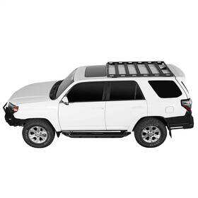 98069808 Hooke Road Fit 2010-2024 Toyota 4runner Lightweight Aluminum Top Roof Rack Cargo Carrier