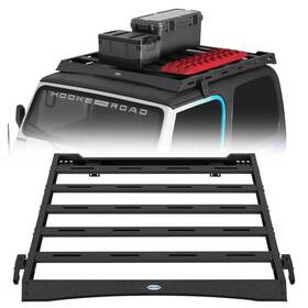 Hooke Road Bxg.1087-s Steel Hardtop Roof Rack Basket Cargo Carrier For Jeep Wrangler Tj 1997-2006