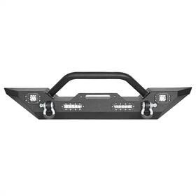 Bxg.3018-s Hooke Road Roof Rack / Front Bumper Rear For 2007-2018 Jeep Wrangler Jk 2/4 Doors