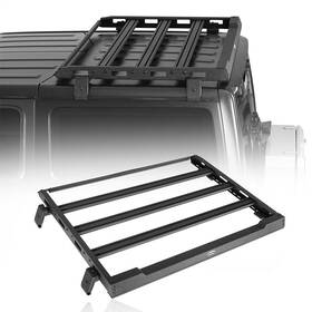 Bxg.3057-s Hooke Road Steel Top Roof Rack Cargo Carrier Fit 2018-2025 Jeep Wrangler Jl 2-door Hardtop