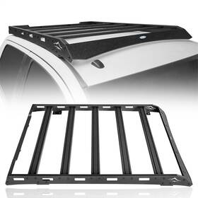 Bxg.5213-s Hooke Road Aluminum Top Roof Rack Luggage Cargo Carrier Fit 2007-2013 Toyota Tundra Crewmax