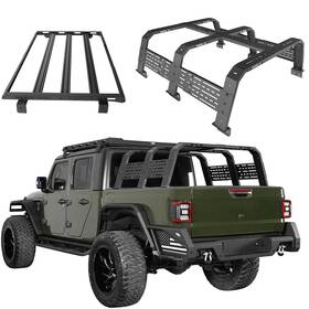 Bxg.9902-1s Hooke Road Bxg.7011-1s Fit 2020-2025 Jeep Gladiator Jt Roof Rack Trunk Bed Luggage Cargo Carrier