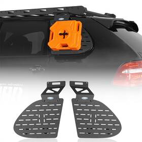 Bxg.7200-s Hooke Road Qt.10032 Fit 03-10 Porsche Cayenne Gts Turbo S Steel Cargo Roof Rack And Window Molle Panel