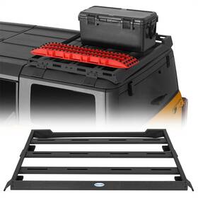 Bxg.8937-s Hooke Road Rear Half Roof Rack For 2021 2022 2023 2024 2025 Ford Bronco 4-door