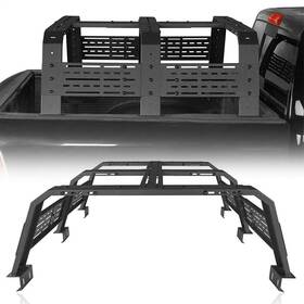 Bxg.9906-s Hooke Road 18.8 Inch High Bed Rack Pickup For Ford F150 Raptor Silverado Sierra Ram