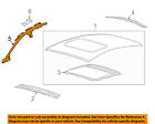 Hs7z5451187a Ford Oem Roof Side Rail Left