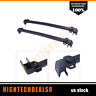 Ht104590015pm Hightechde Black Pair Crossbar Fits Jeep Patriot Roof Rack Cross