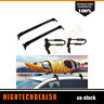 Ht838167ht403am Black Roof Rack Cross Bar Rails Carrier Set And Rooftop