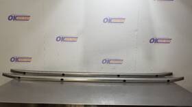 148.hy1420 Hyundai 20 2020 Santa Fe Swb Luggage Rack Roof Rail Set Pair Silver