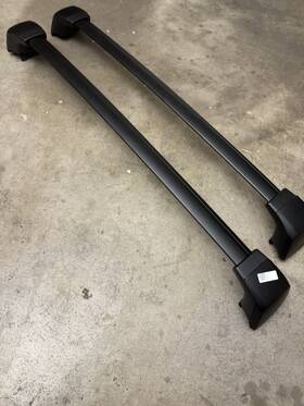 5429783 Hyundai For Santa Fe 2024-2026 Roof Rack Cross Bars Raised Rail Black