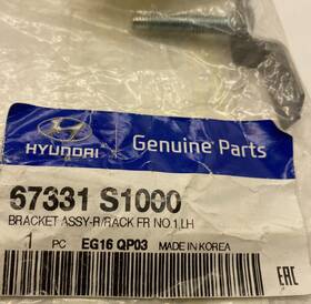 67331-s1000 Hyundai Genuine Part Roof Rail Front Bracket 2019-2023 Santa