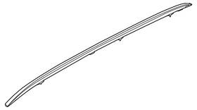 87280-n9010 Hyundai Genuine Rack Assembly Roof Right-hand