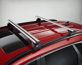 Cwf21-au001 Hyundai New Oem Tucson 2022-2025 2 Pc Roof Rack Cross Bar Kit Silver