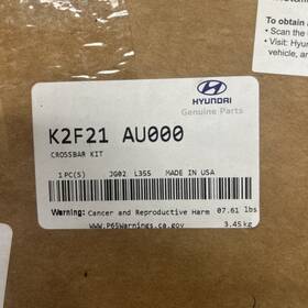 K2f21-au000 Hyundai 2020-2025 Venue Cross Bars Genuine Oem Accessories
