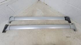 P42k999r1xz508 Infiniti 2013-2019 Jx35 Qx60 Oem Silver Roof Rack Luggage Cross Bar Set