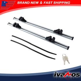 Iatv11870v Ivamos 48ft Car Cross Bar Carrier Aluminum Adjustable 2pcs Roof Bars Universal New