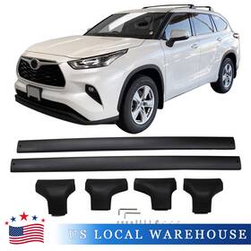 Jdmspeedmotor2021 700512654547 Cross Bar For 2020-21 Toyota Highlander Xle Limited Platinum Roof Rail Rack