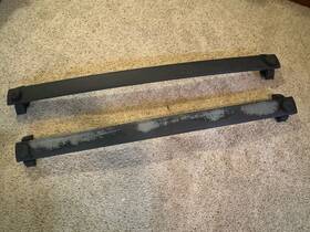 22608-22609 Jeep 06 - 10 Commander Roof Rack Cross Bars Luggage Rails Storage Oem