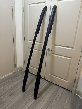 5201306801ntnp90525 Jeep Roof Rack Rails For Renegade 2015-2022 Black Bar Luggage Baggage Carrier