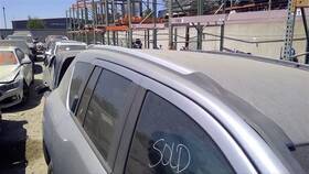 148.ch9516 Jeep/plymouth Truck Silver Black Passenger Right Luggage Roof Rack Fits 2016 Compass Oem