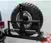 Jkctc4-p Hanson Offroad Off Road Square Frame Tire Carrier 2007-15 Wrangler Rubicon Unlimited