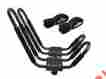 Kayak-rk-j Tms Tj-bar Rack Hd Kayak Carrier Canoe Boat Surf Ski Roof Top Mount Car Suv Xbar