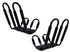 Kayak Roof Mount Boat Ski Surf 2 Car Canoe Board Crossbar Snow Rack Carrier