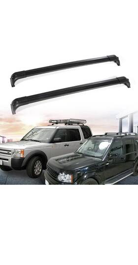 11190616 Keepcrushparts Roof Rack Cross Bars For 05-09 Land Rover Lr3 4.4l 10-16 Lr4 5.0l