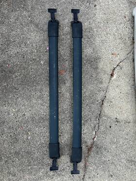 5446667 Kia Sorento 2015-20 Roof Rack Aluminum Cross Bars - Black