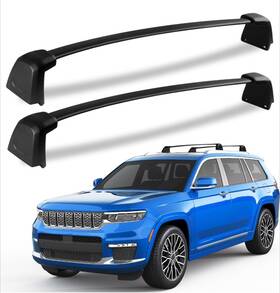 Kgr1601 Kinggeri 220 Lbs Roof Rack Cross Bars - Jeep Grand Cherokee L 2021-2025 Aluminum Rails